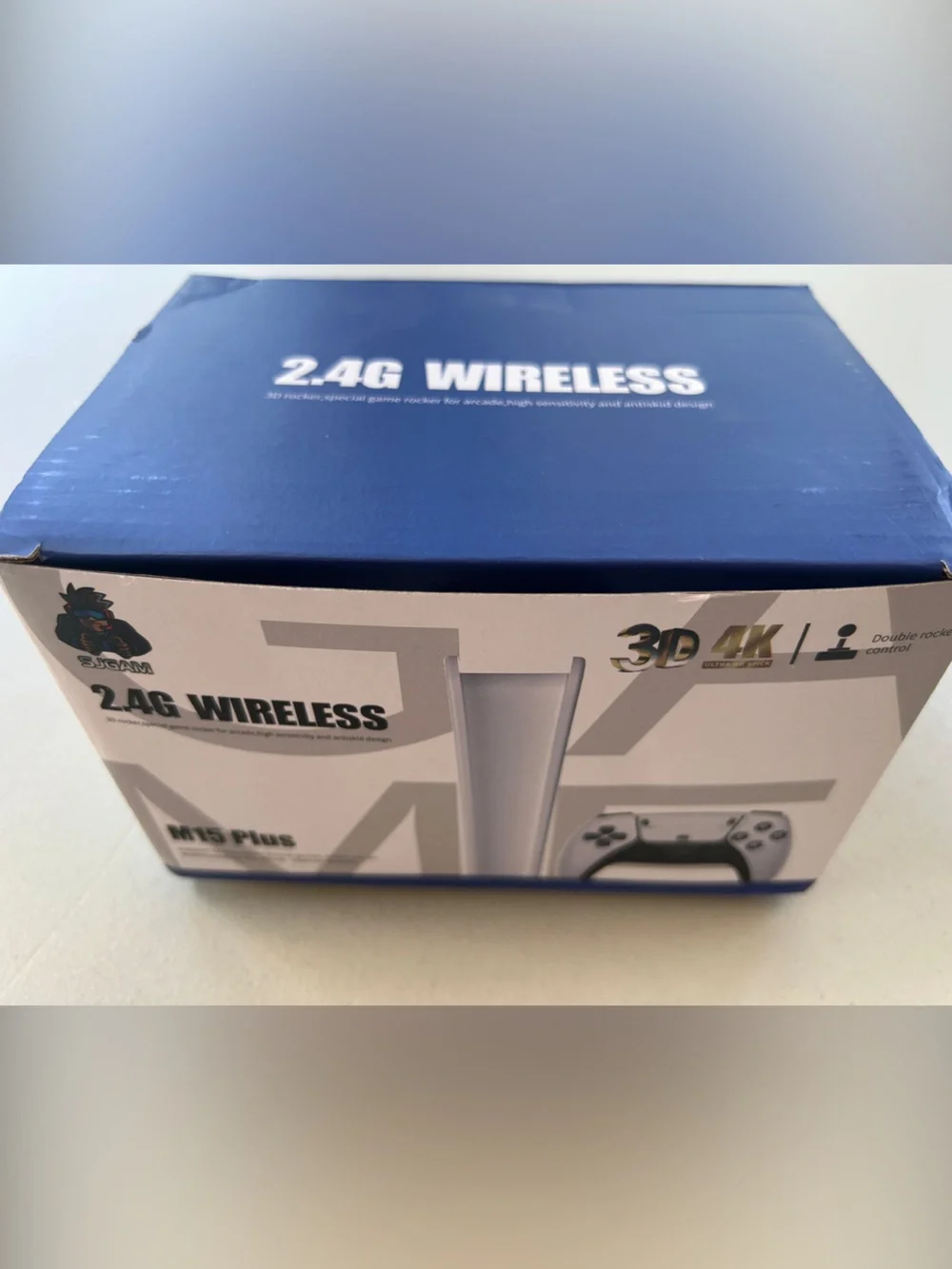 M15 Plus Gaming Simulator & 2 Wireless Controller - White